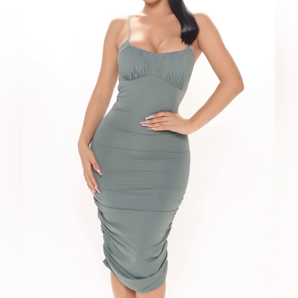 Brand New W/ Tags Sage Green Dress